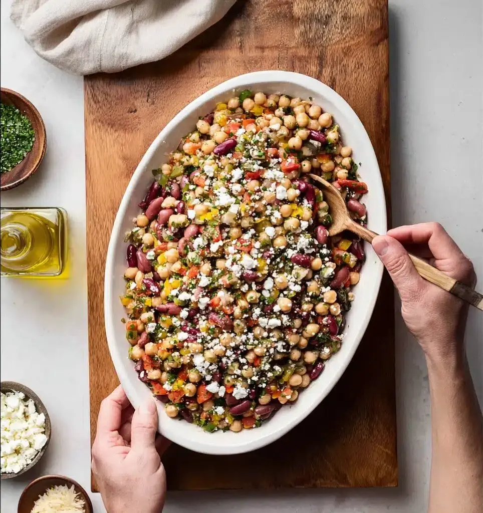 Dense Bean Salad Recipe