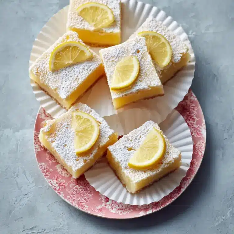 Cream Cheese Lemon Bars Recipe
