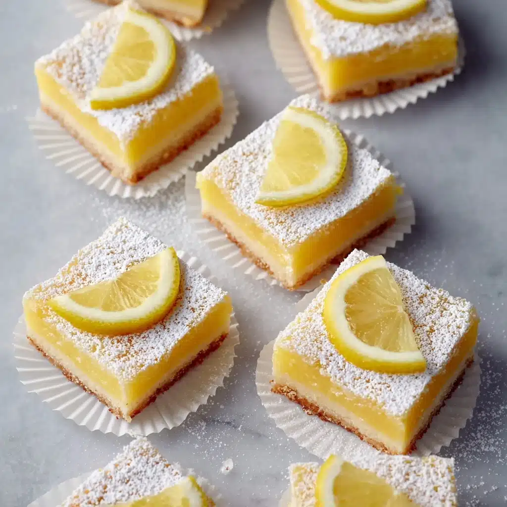 Cream Cheese Lemon Bars Recipe - Recipe Image