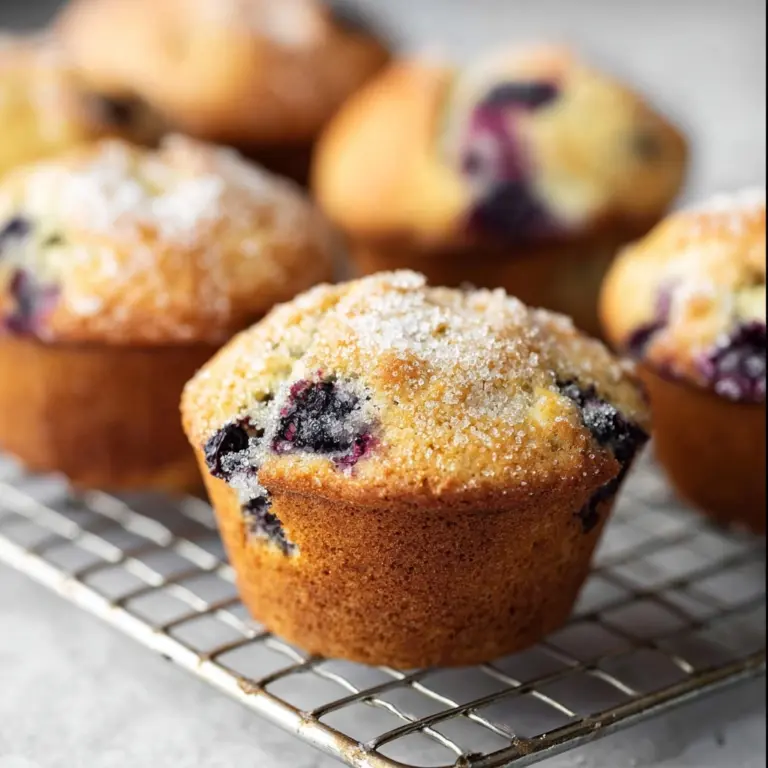 Lemon Blueberry Muffins Recipe
