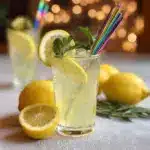 Mint and Rosemary Lemonade with Vanilla Recipe