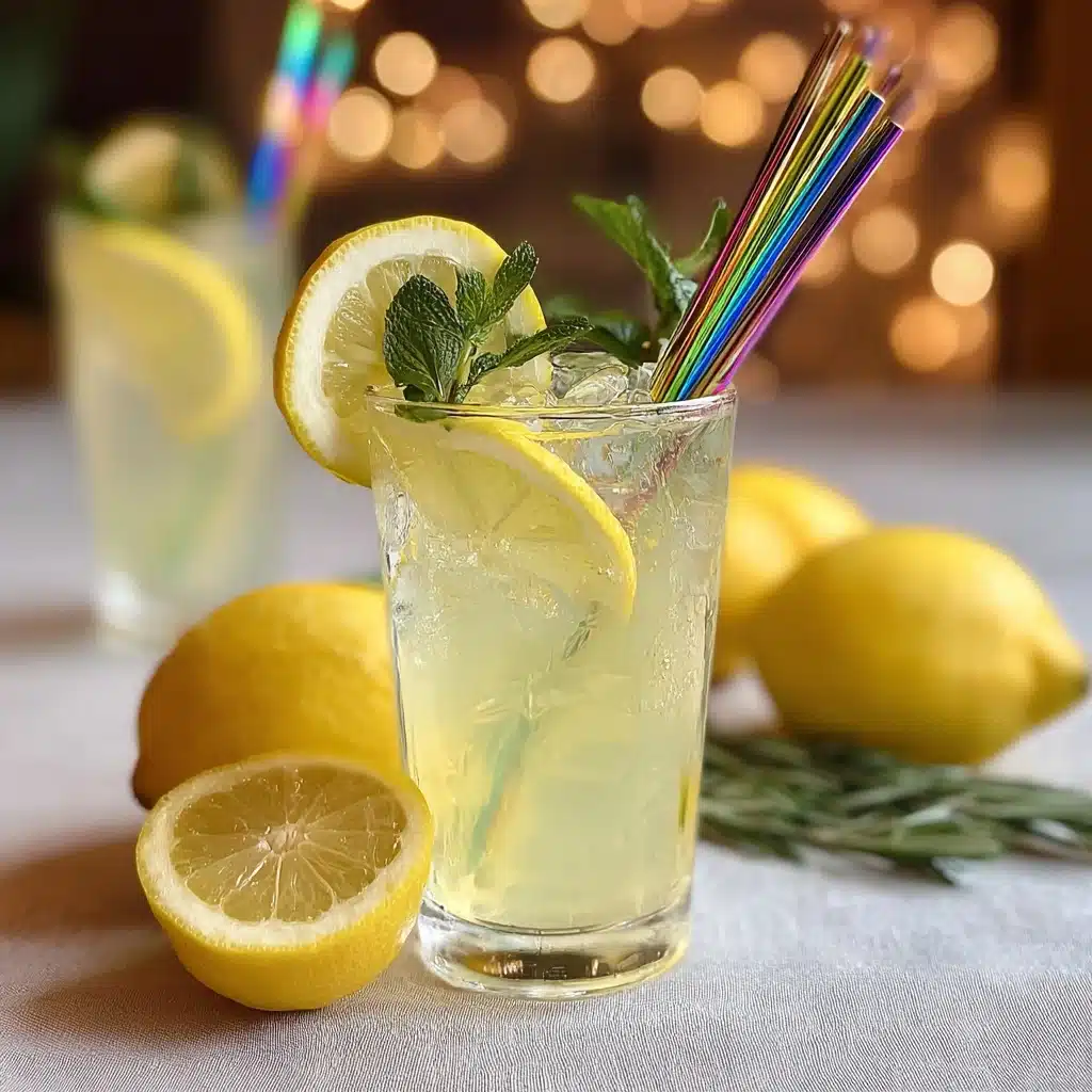 Mint and Rosemary Lemonade with Vanilla Recipe