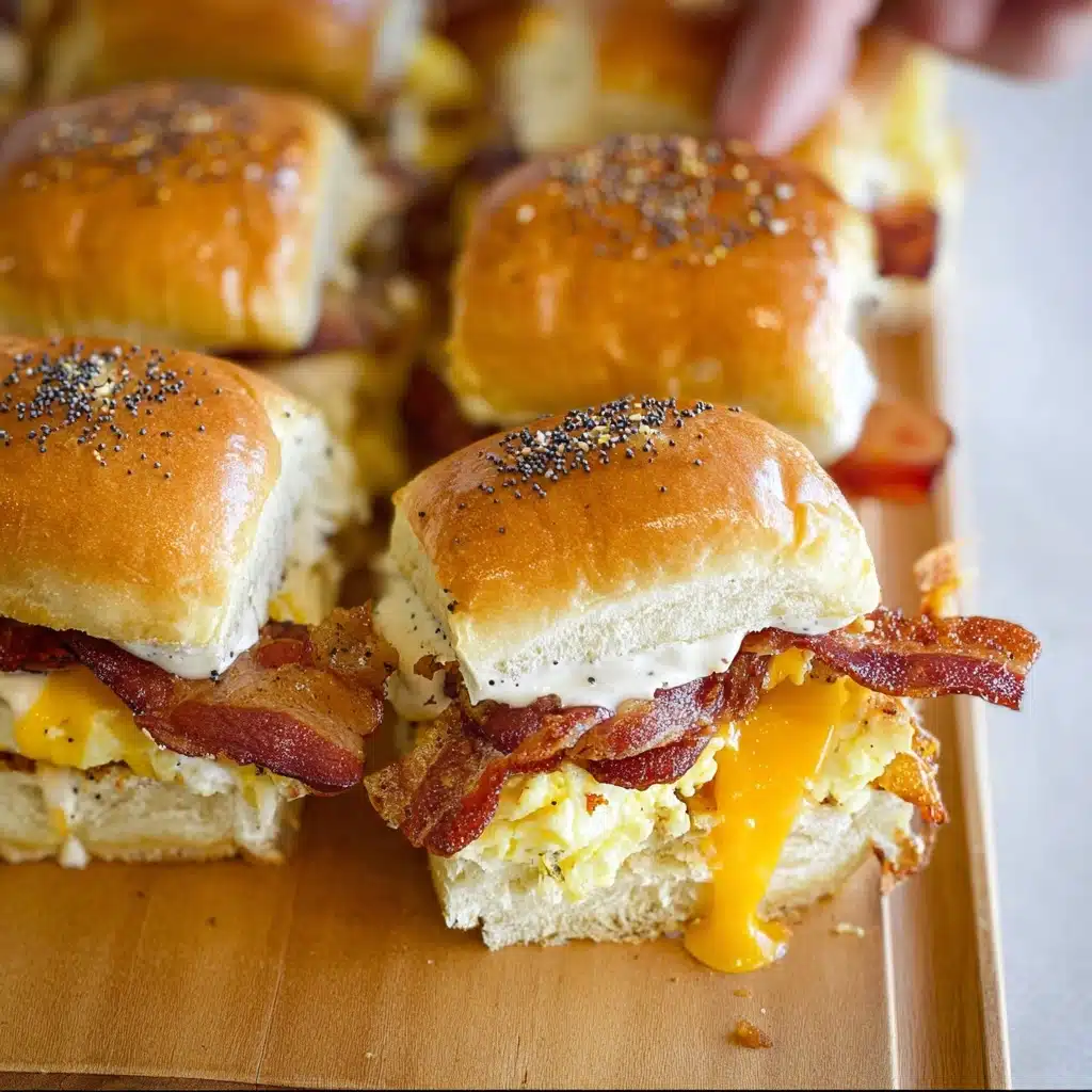 Bacon Egg Sliders Recipe - Recipe Image