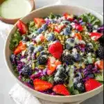 Superfood Berry Lemon Herb Salad Recipe