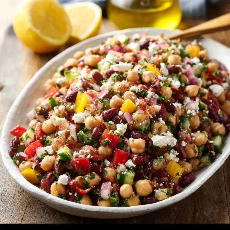 Dense Bean Salad Recipe