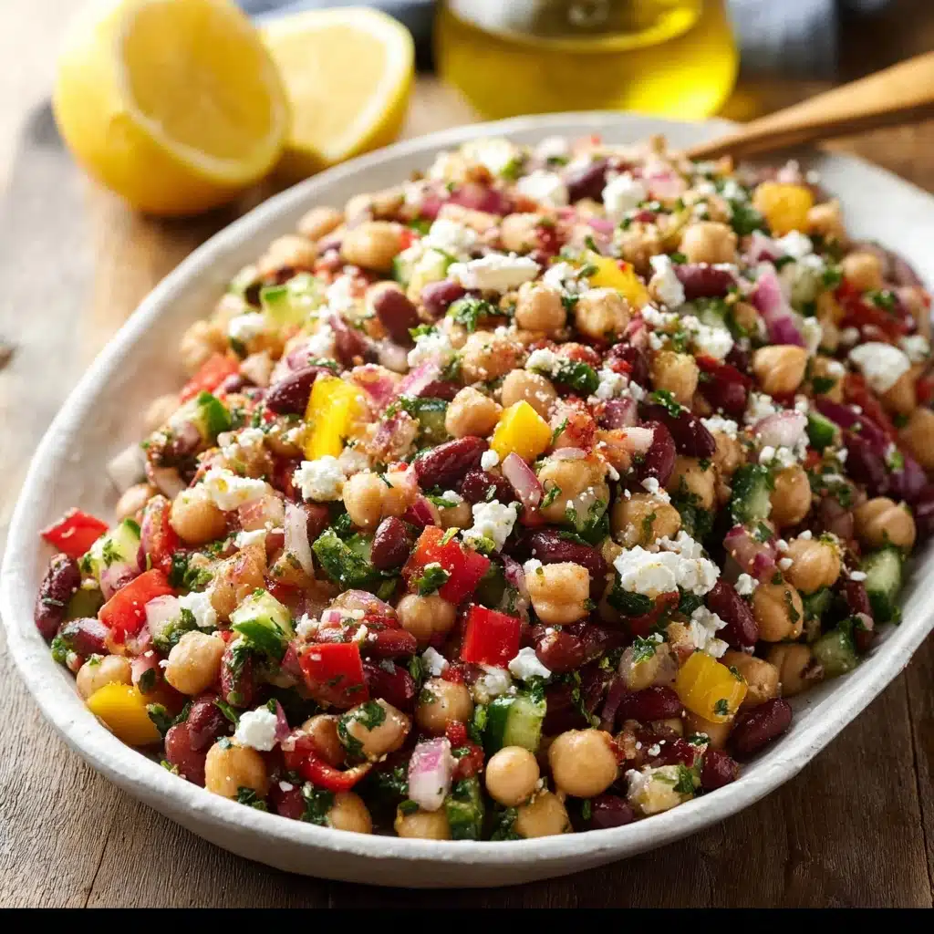 Dense Bean Salad Recipe