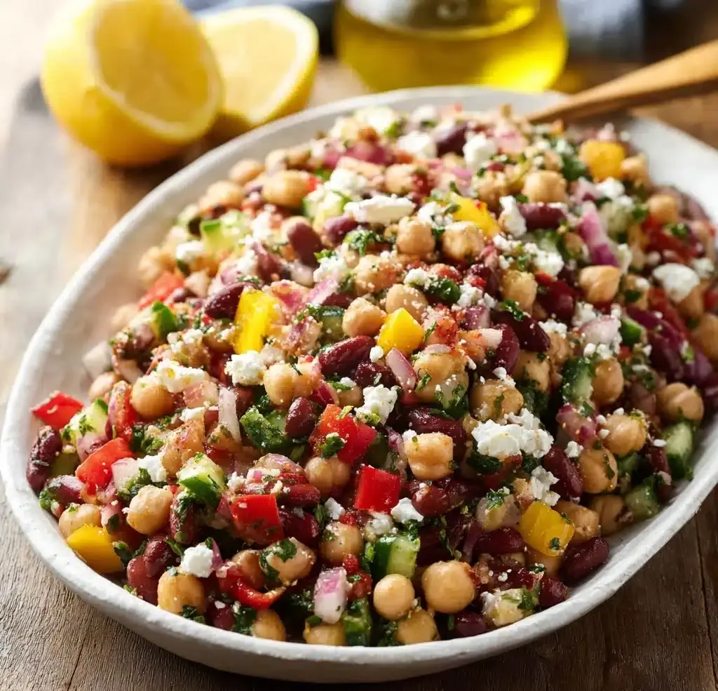 Dense Bean Salad Recipe