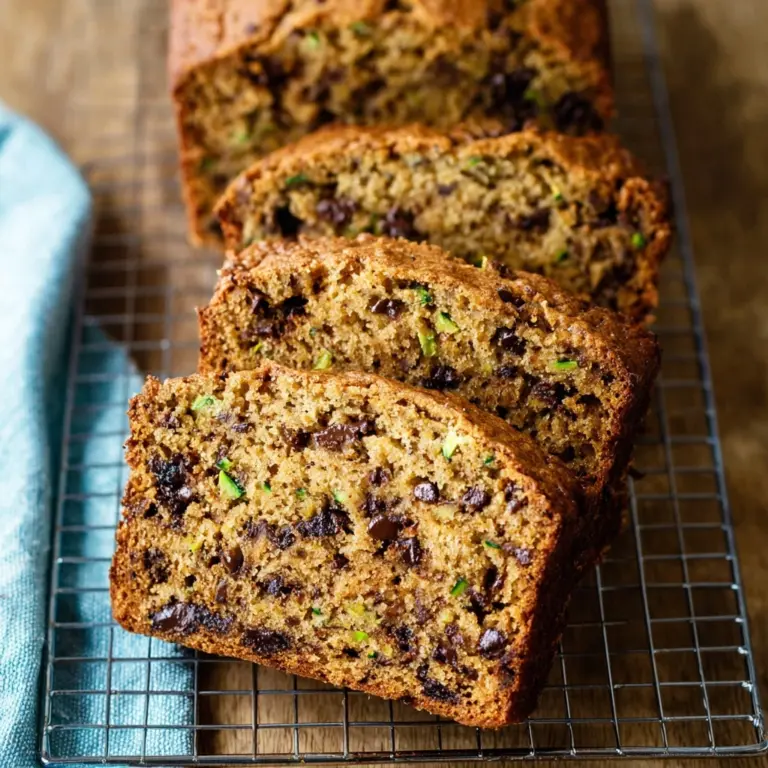 Chocolate Chip Zucchini Bread Recipe