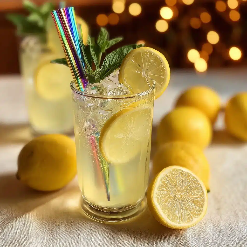 Mint and Rosemary Lemonade with Vanilla Recipe - Recipe Image