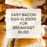 Bacon Egg Sliders Recipe