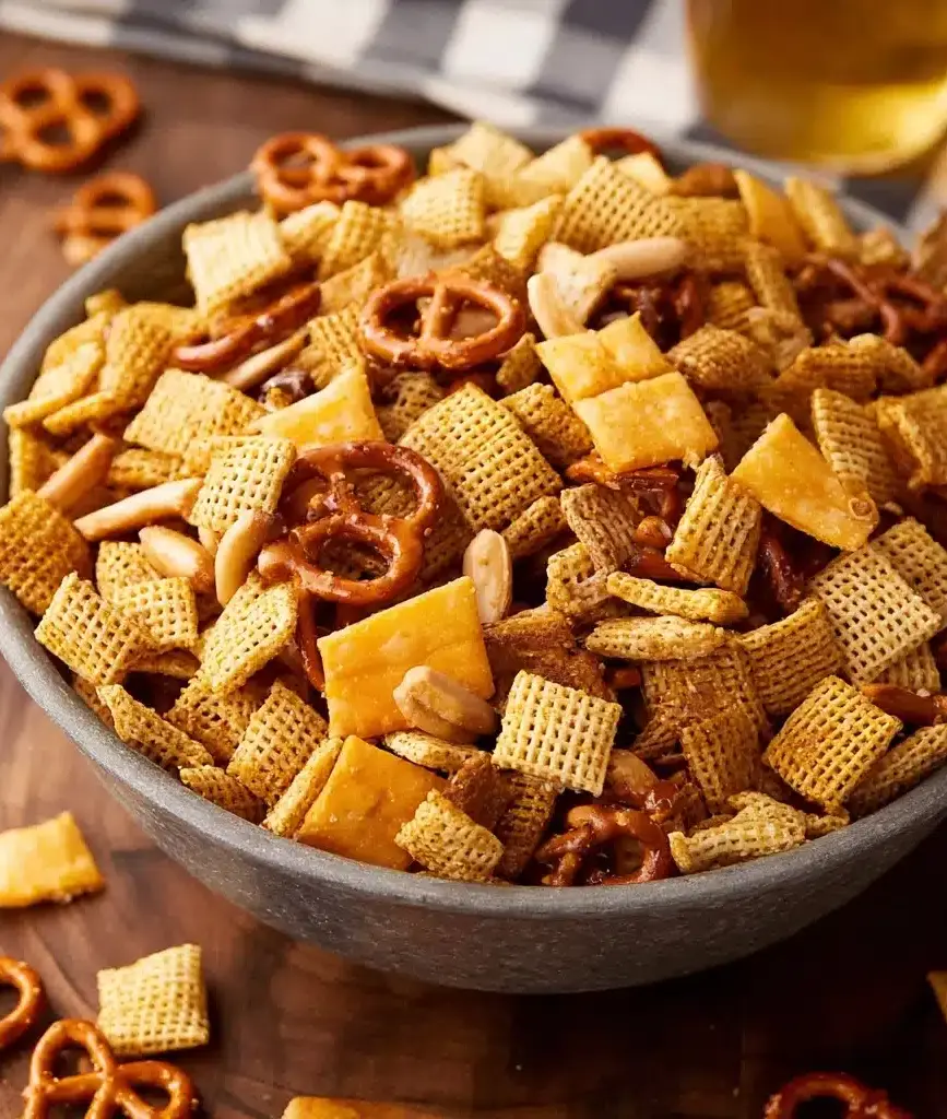 Smoked Snack Mix Recipe