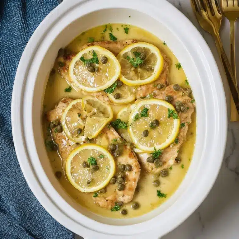 Slow Cooker Chicken Piccata Recipe