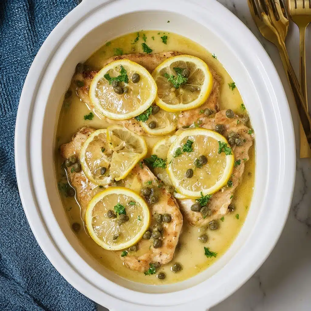 Slow Cooker Chicken Piccata Recipe - Recipe Image