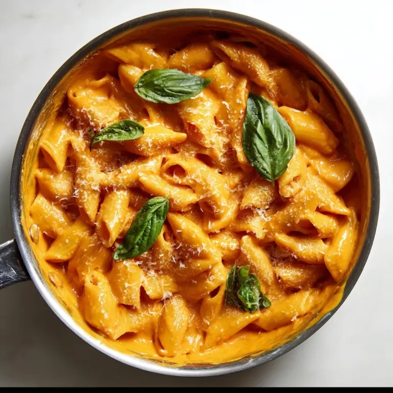 Roasted Red Pepper Pasta Recipe