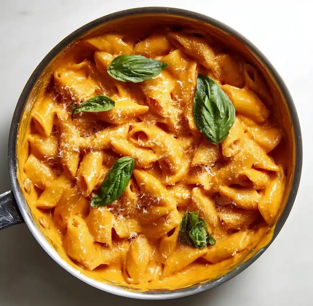 Roasted Red Pepper Pasta Recipe - Recipe Image