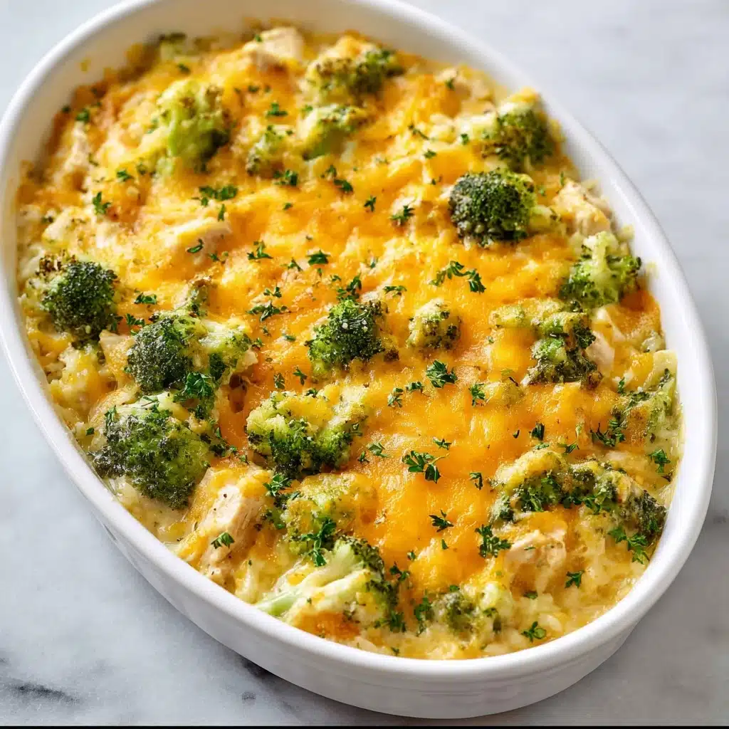 Easy Chicken Broccoli Rice Casserole Recipe - Recipe Image