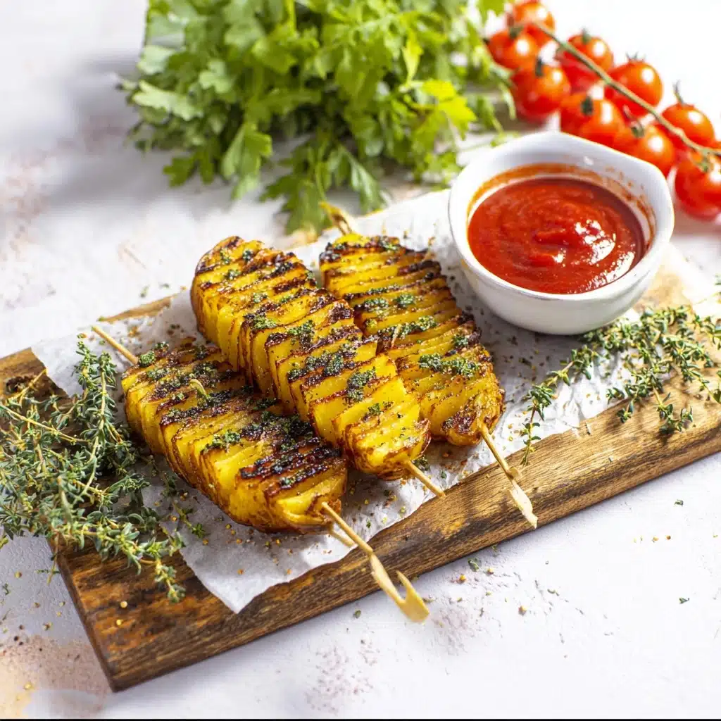 Accordion Potatoes Recipe - Recipe Image