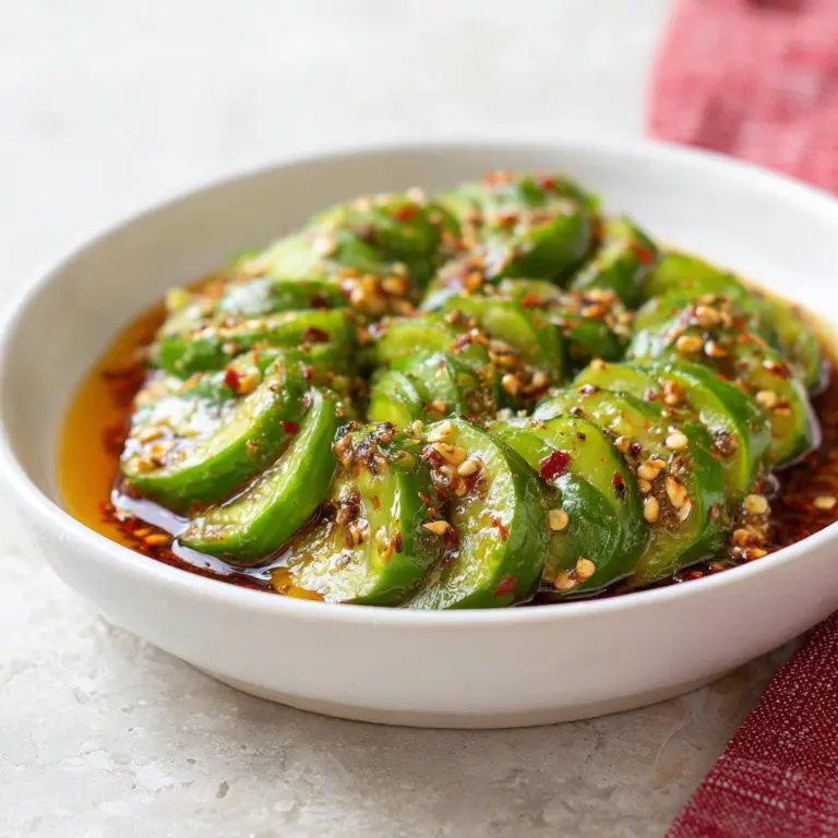 Asian Cucumber Salad Recipe