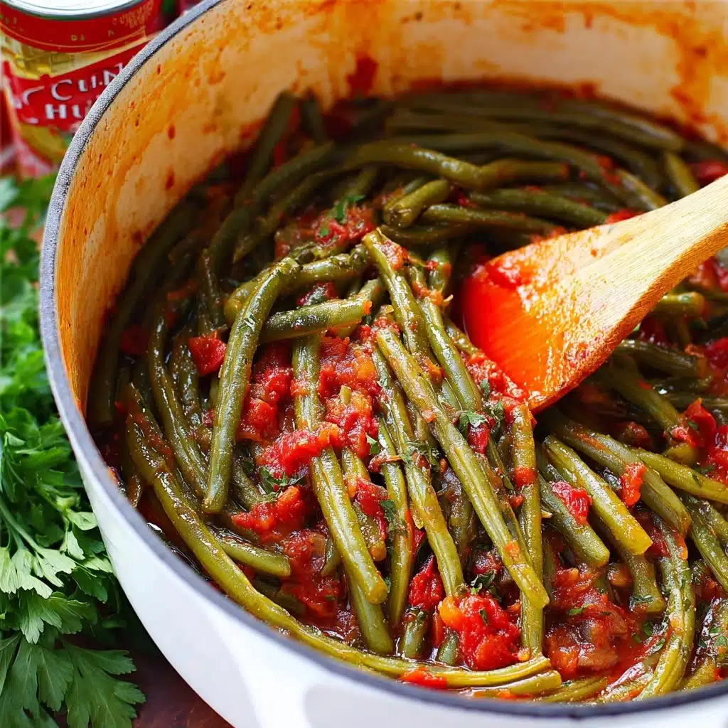 Green Beans and Tomatoes Recipe - Recipe Image