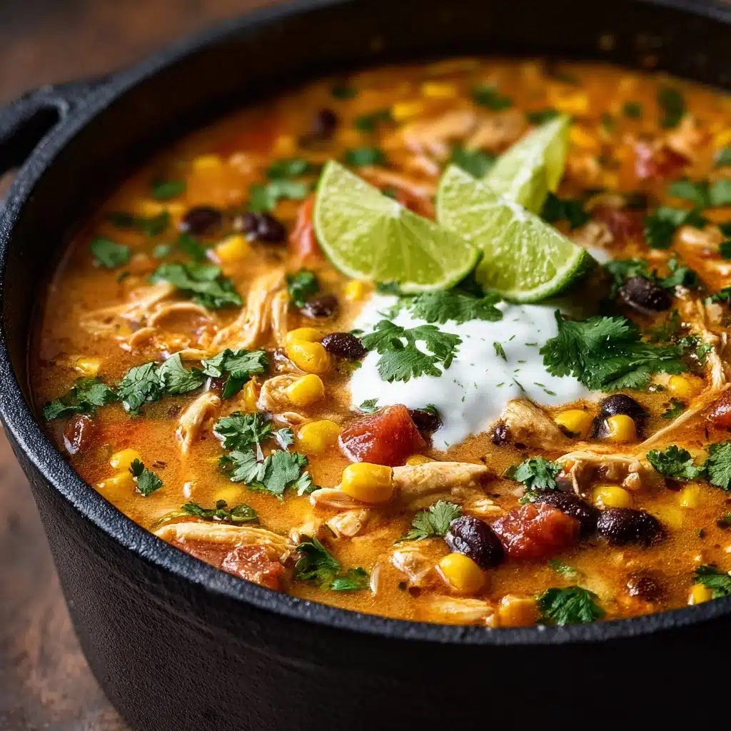 8-Can Chicken Taco Soup Recipe - Recipe Image