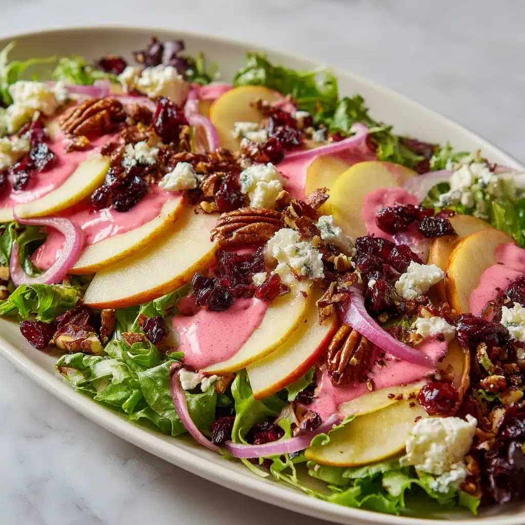 Simple Green Salad with Raspberry Vinaigrette Recipe