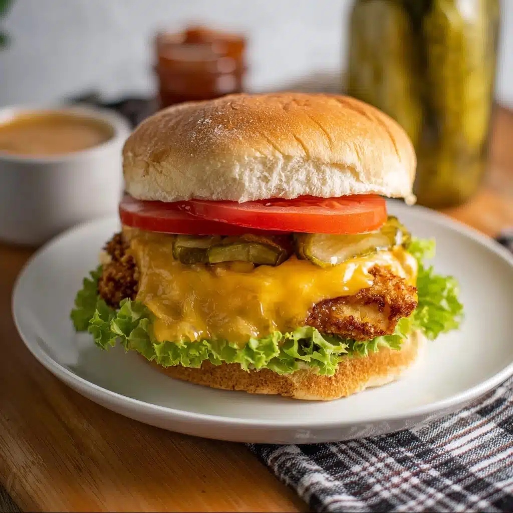 Air Fryer Chick-Fil-A Chicken Sandwich Recipe - Recipe Image