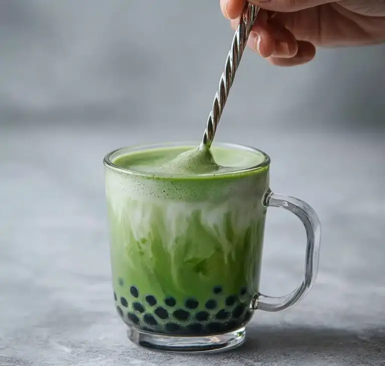 Matcha Boba Tea Recipe