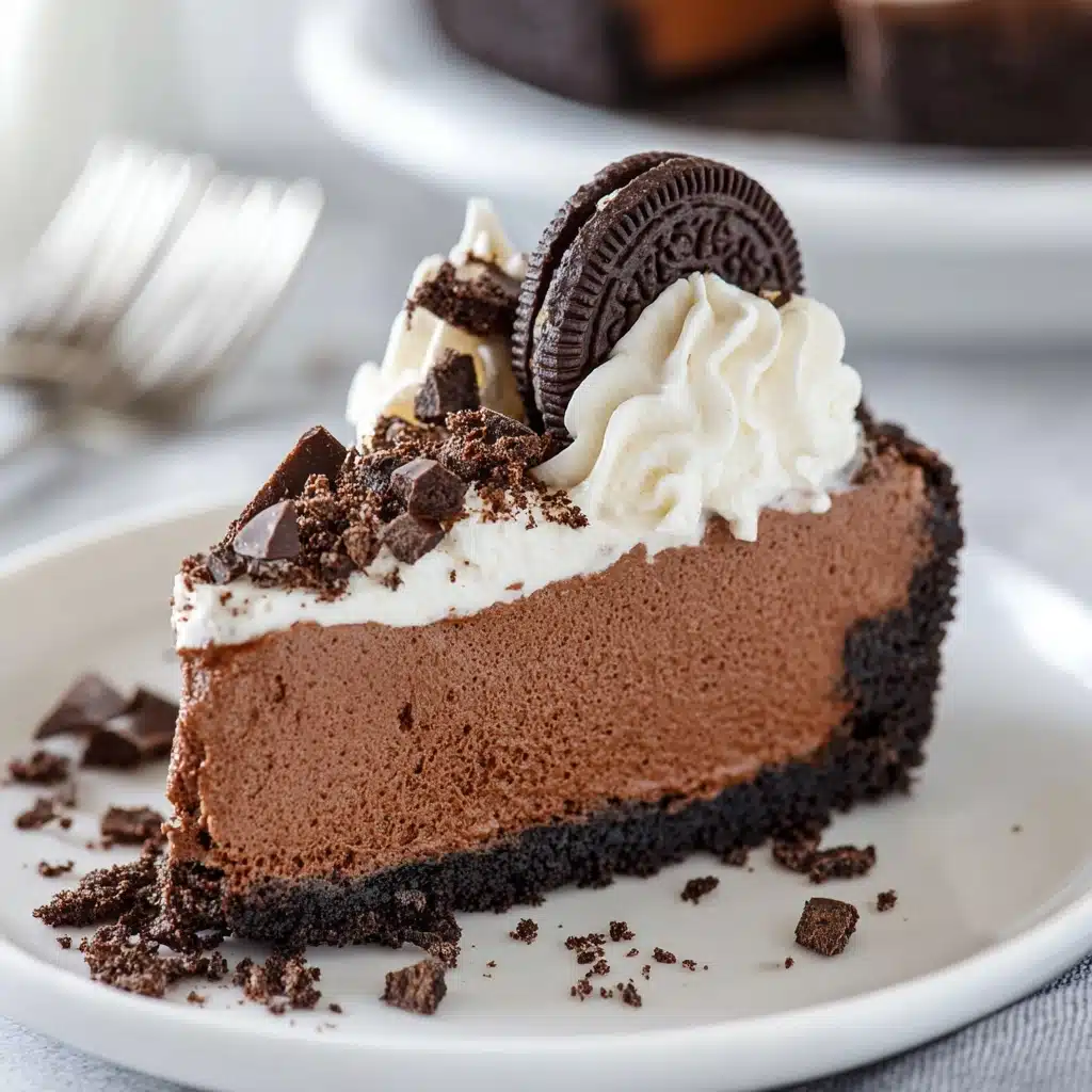 Oreo Mousse Cake Recipe - Recipe Image