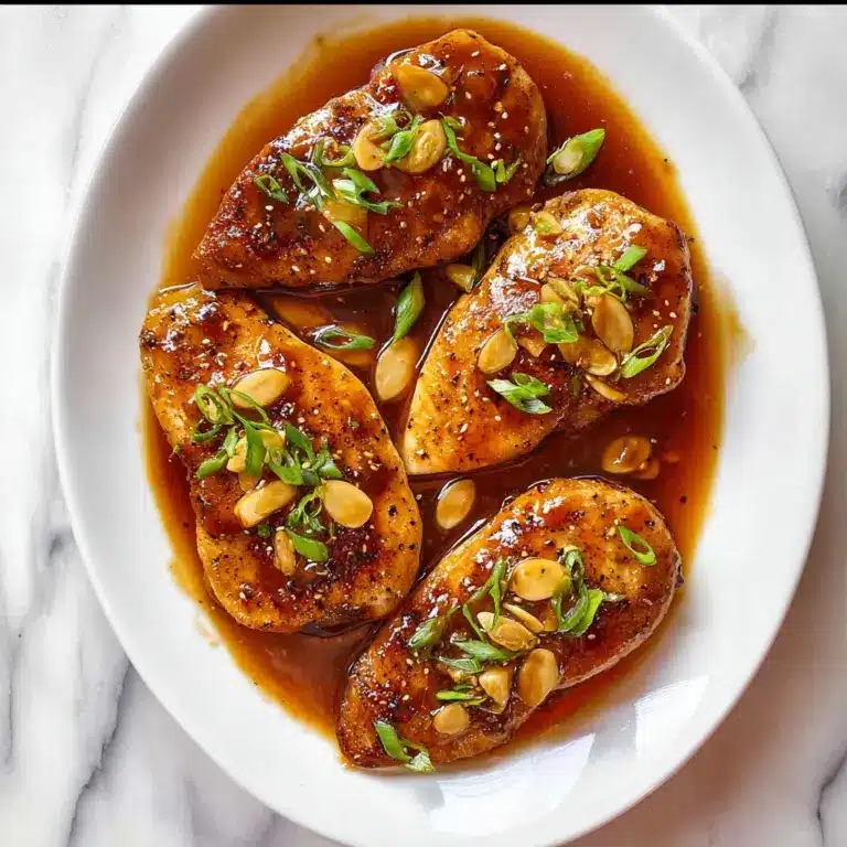 Garlic Chicken with Honey Recipe