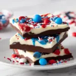 Red White & Blue Chocolate Bark Recipe