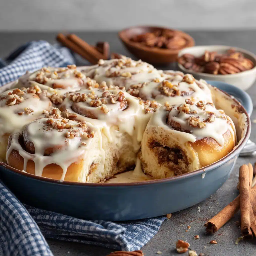 Cinnamon Rolls with Pecans Recipe