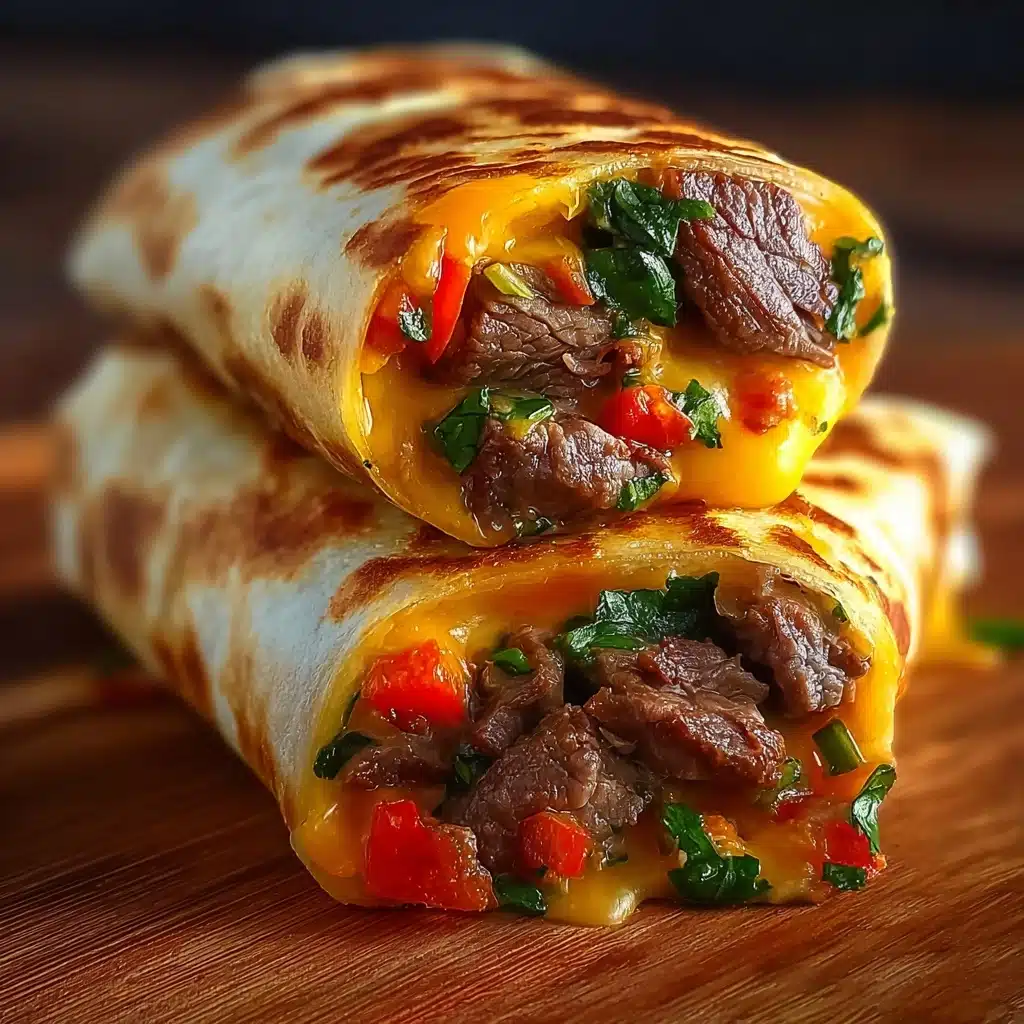 Nacho Cheese Beef Wrap Recipe - Recipe Image