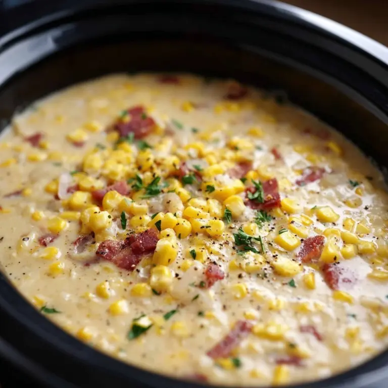 Slow Cooker Corn Chowder Recipe