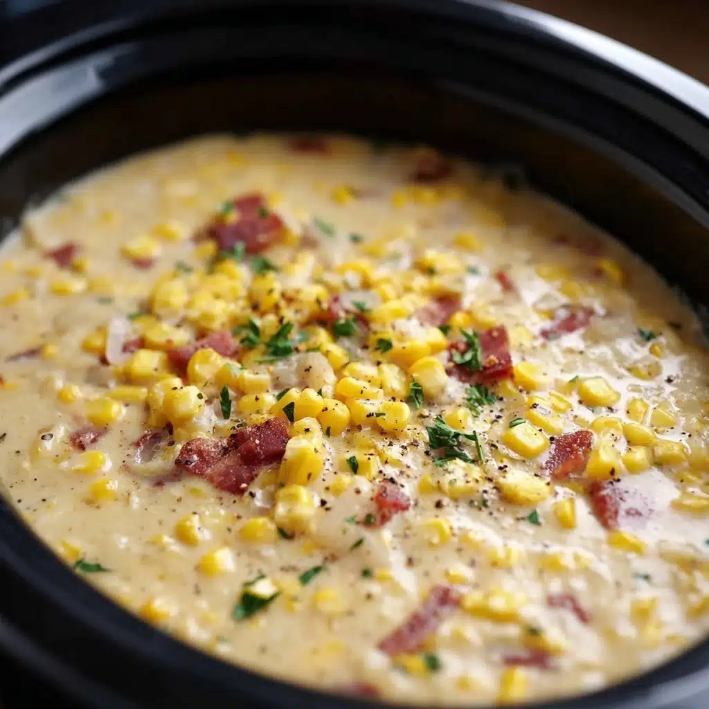 Slow Cooker Corn Chowder Recipe