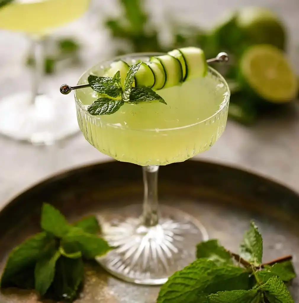 Cucumber Gimlet Recipe - Recipe Image