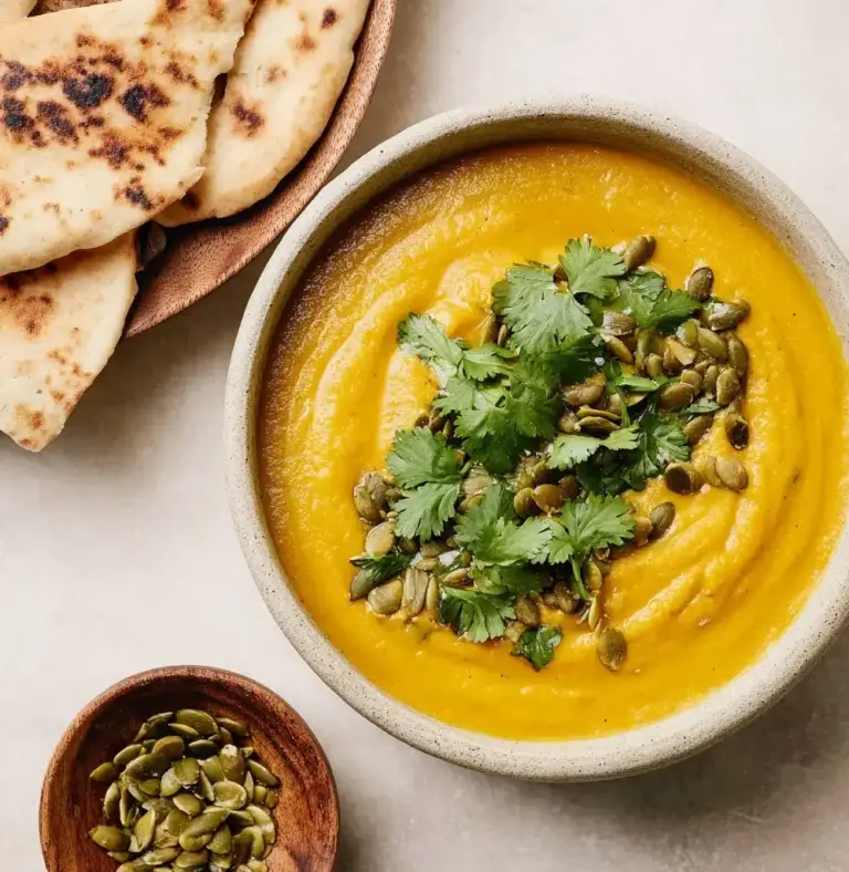 Pumpkin Curry Soup with Coconut Milk Recipe