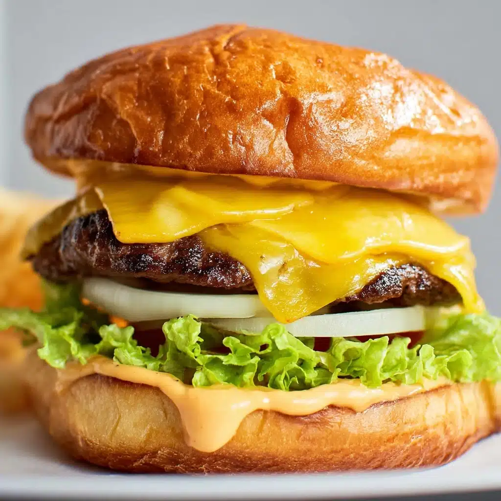 Air Fryer Burgers Recipe - Recipe Image