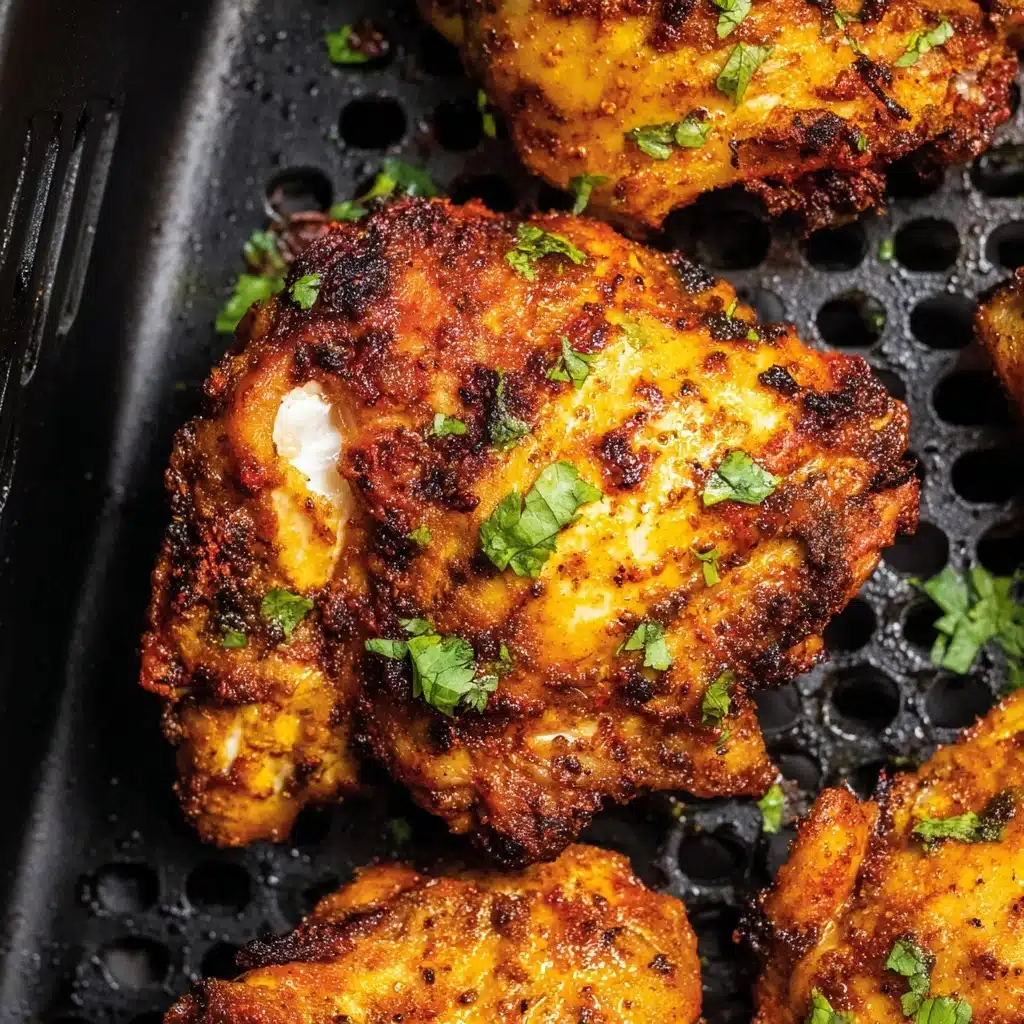 Air Fryer Chicken Thighs Recipe - Recipe Image