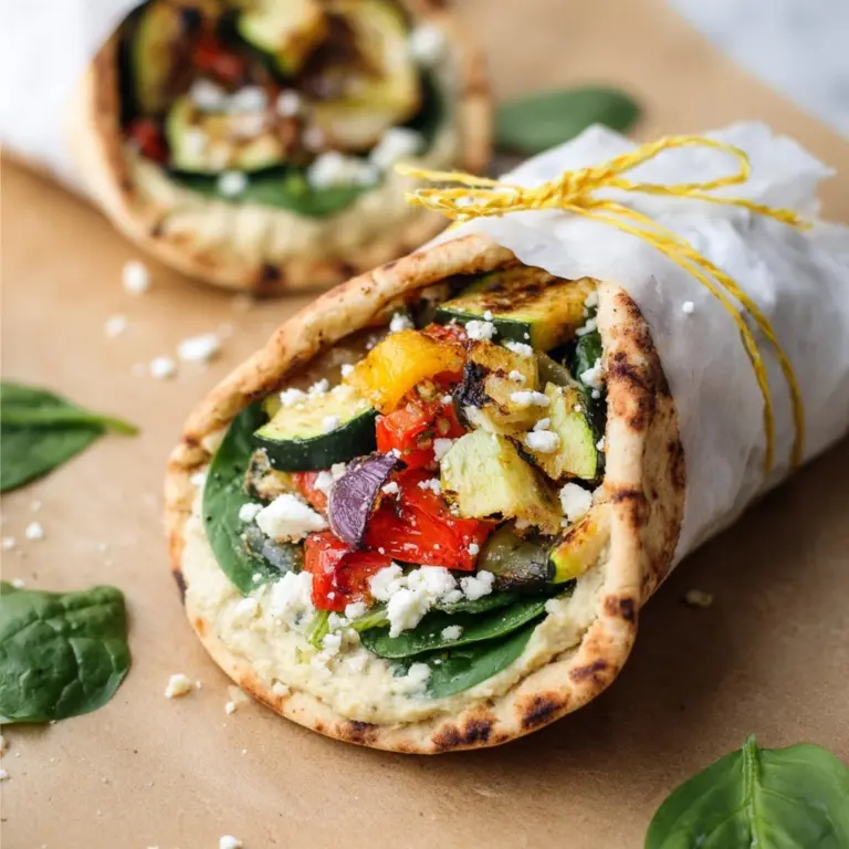 Hummus Pita Sandwiches Recipe