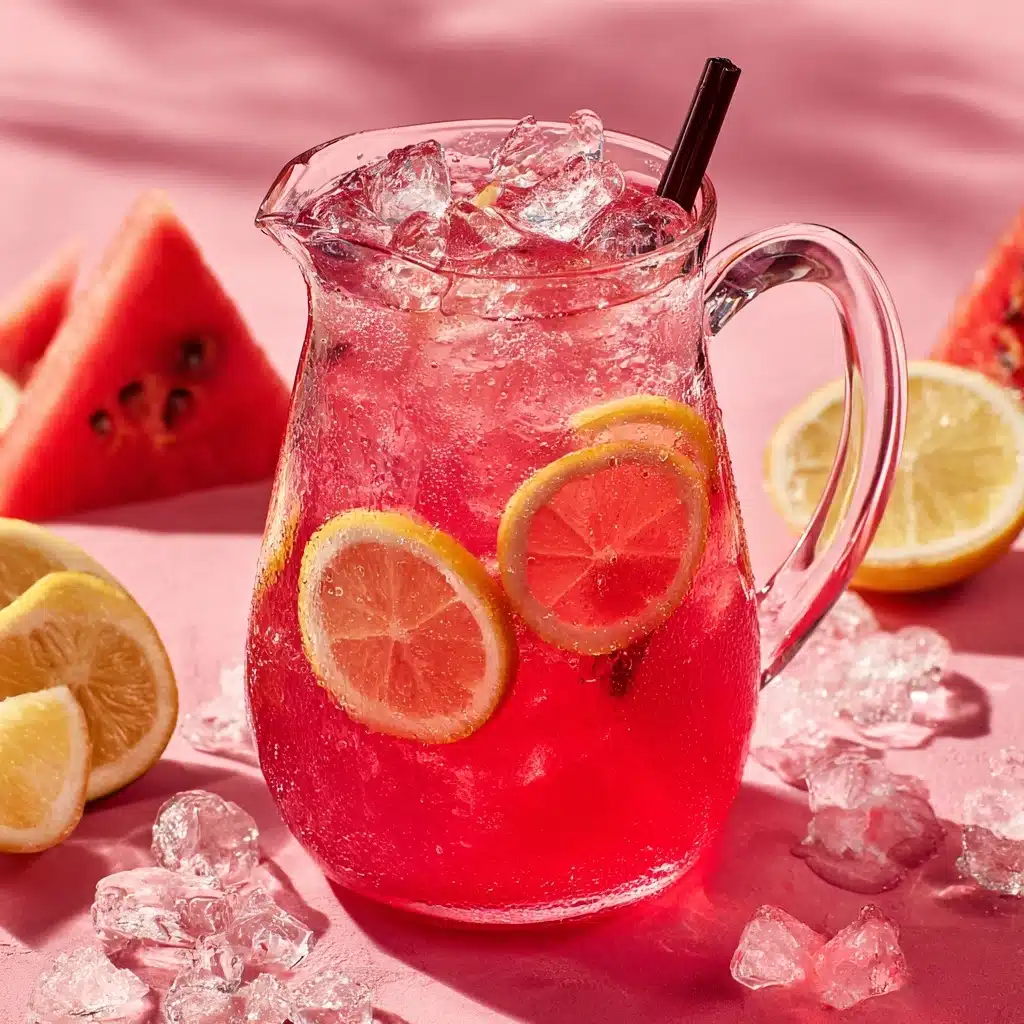 Watermelon Lemonade Recipe - Recipe Image