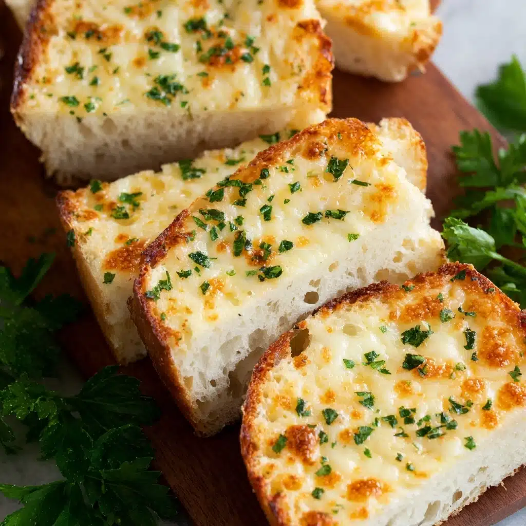 Cheesy Garlic Bread Recipe - Recipe Image