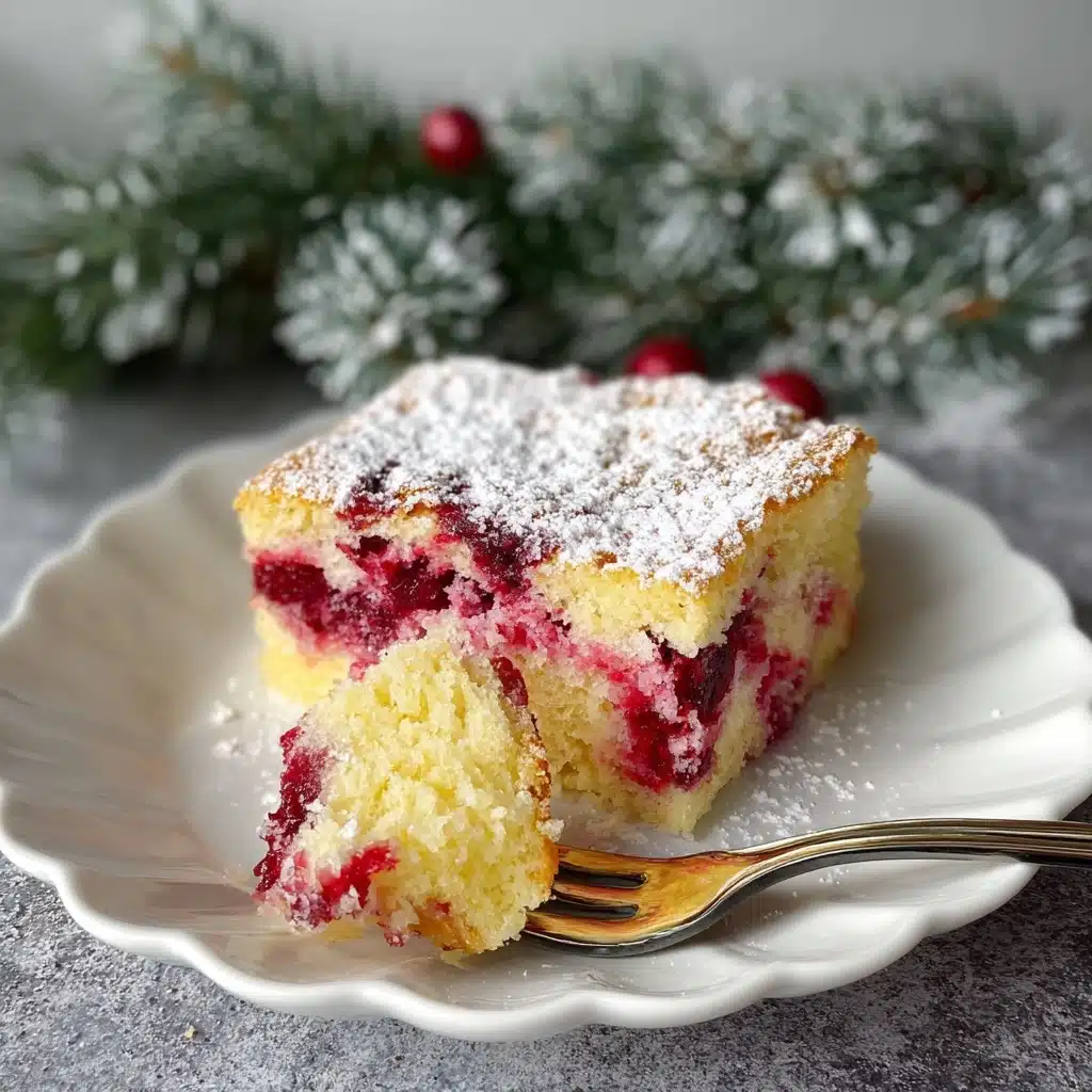 Raspberry Sheet Pan Cake Recipe