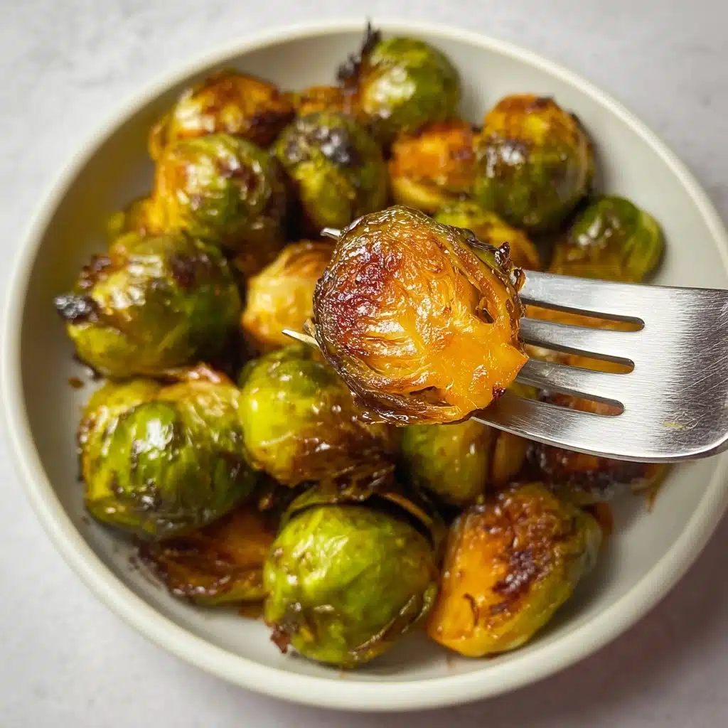 Maple Glazed Brussels Sprouts Recipe - Recipe Image