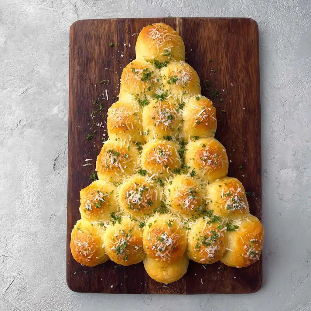 Cheesy christmas tree pull apart bread (Easy Recipe) Recipe