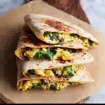 The Best Vegetarian Breakfast Quesadilla Recipe