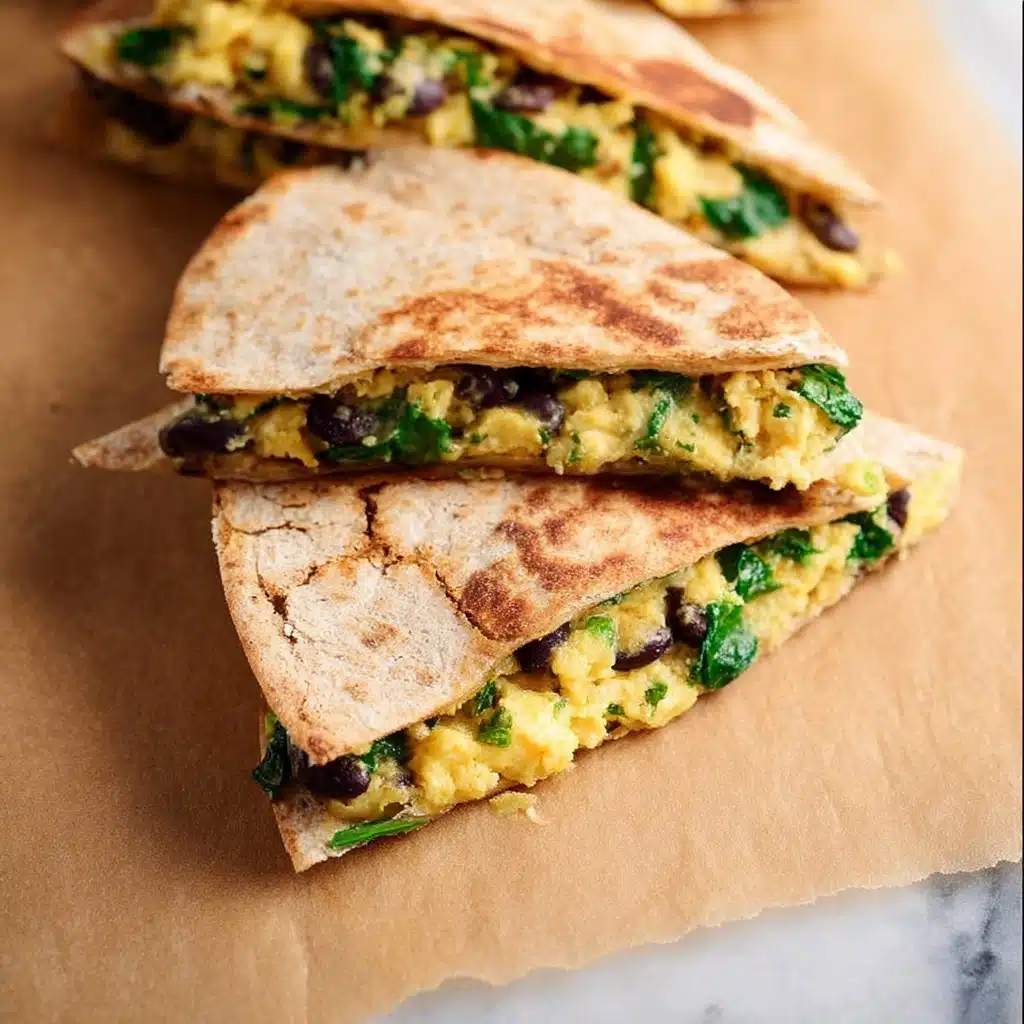 The Best Vegetarian Breakfast Quesadilla Recipe - Recipe Image