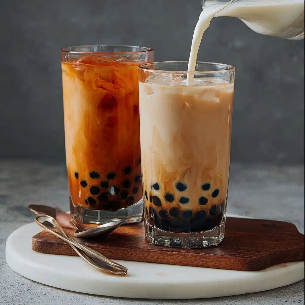 How to Make Bubble Tea (Boba Tea, 珍珠奶茶) Recipe - Recipe Image
