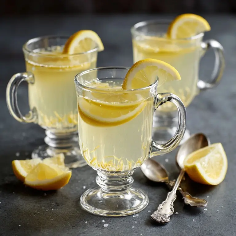Easy Citron Tea (Made with Meyer Lemons) Recipe