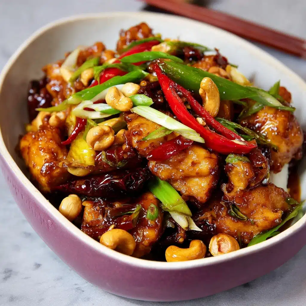 Thai Cashew Chicken Recipe - Recipe Image