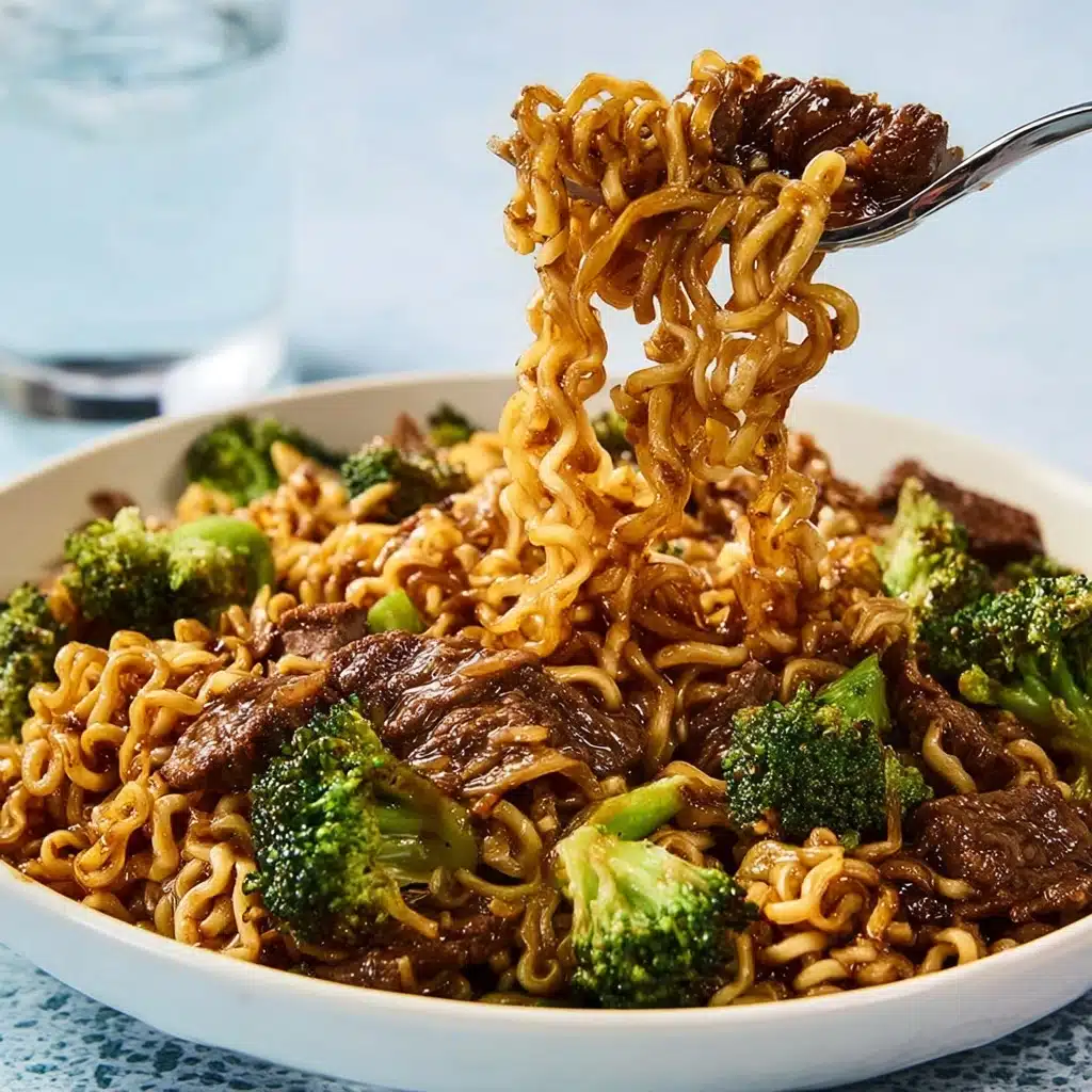 Beef & Broccoli Ramen Recipe - Recipe Image